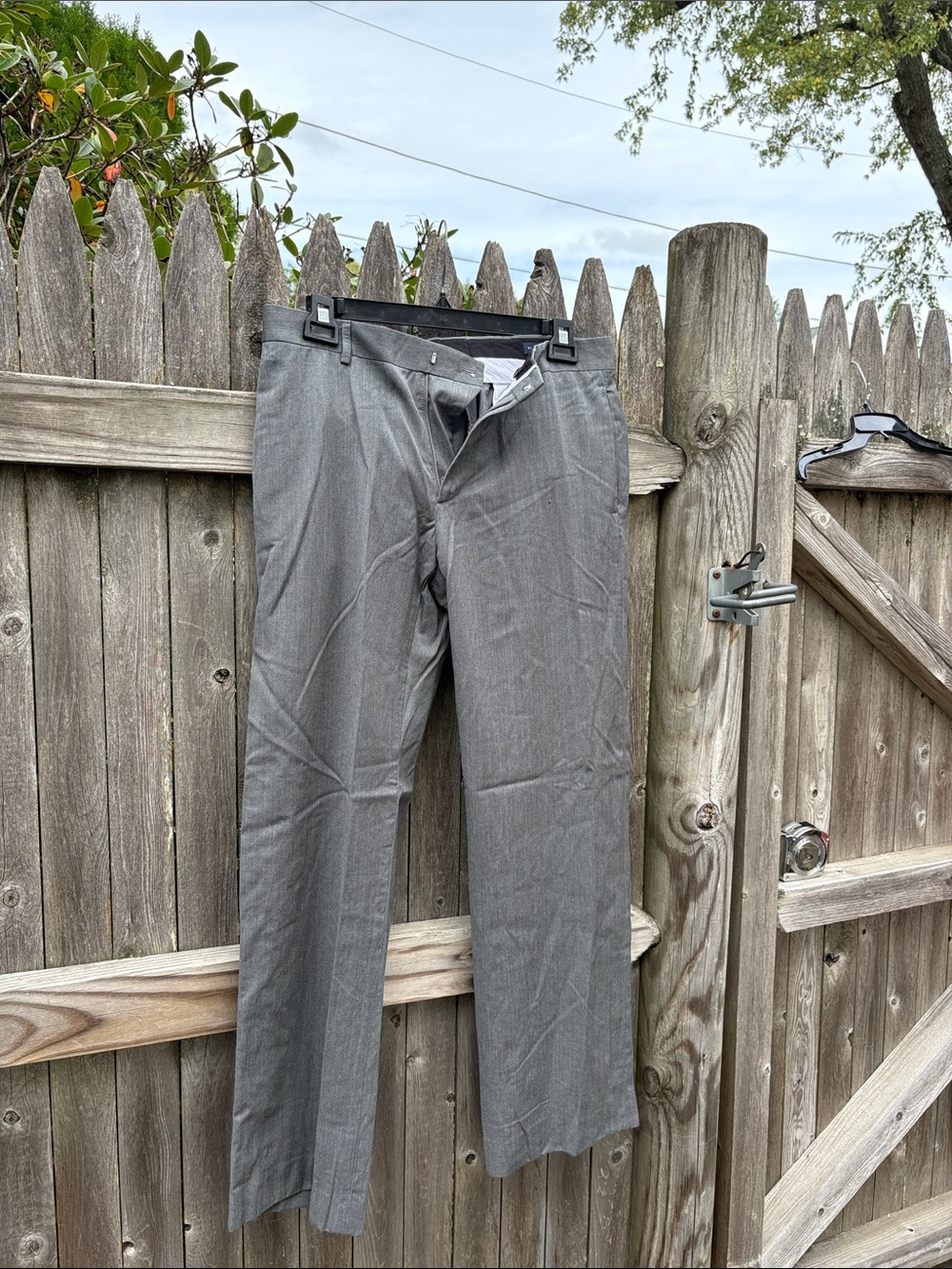 Banana Republic gray wool dress pants!